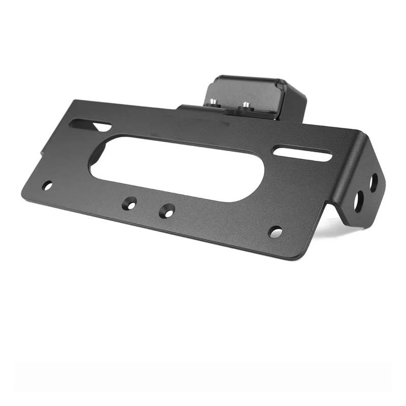 Motorrad Kennzeichenhalter Für Navi 2022 2023 2025 Motorrad-Kennzeichenrahmen Kennzeichenhalterung Heckklappe Fender Eliminator Kit(A) von WYLWSHA