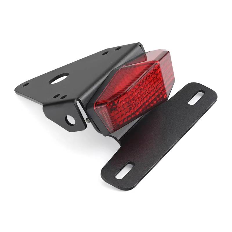 Motorrad Kennzeichenhalter Für XR250R Für XR400R 1996 1997 1998 1999 2000 2001-2008 Motard Motorrad Schwanz Ordentlich Fender Eliminator Kennzeichen Halter(Red) von WYLWSHA