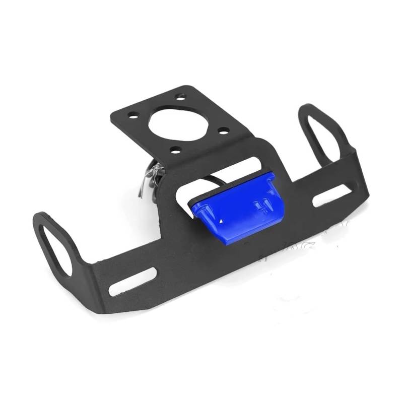 Motorrad Kennzeichenhalter Für YZF Für R6 2006 2007 2008 2009 2010 2011 2012 2013-2022 Motorrad Schwanz Rahmen Halterung Anzahl Licht Fender Eliminator Kennzeichen Halter(Blue) von WYLWSHA