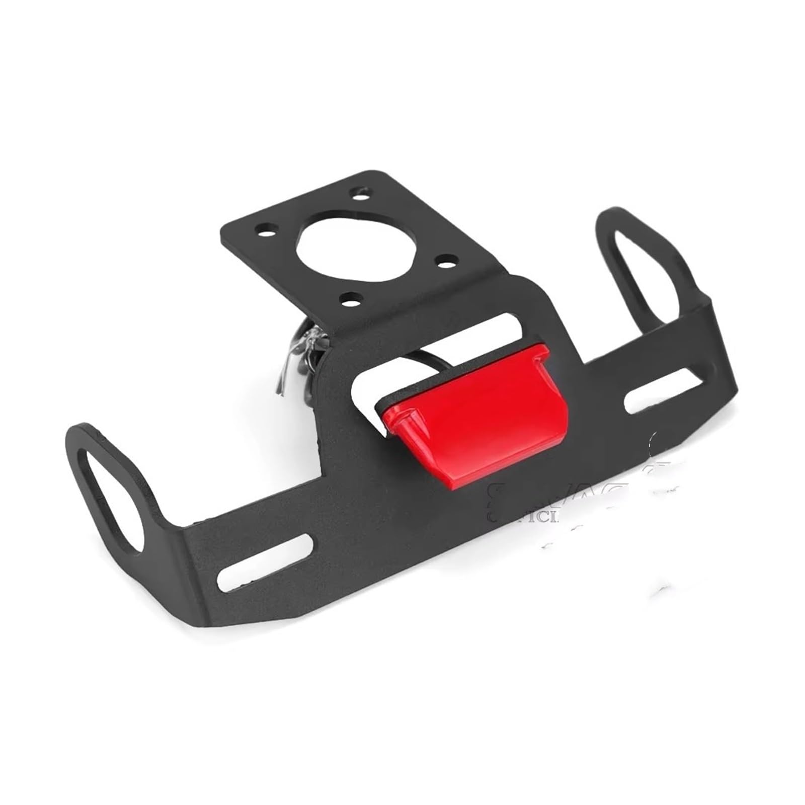 Motorrad Kennzeichenhalter Für YZF Für R6 2006 2007 2008 2009 2010 2011 2012 2013-2022 Motorrad Schwanz Rahmen Halterung Anzahl Licht Fender Eliminator Kennzeichen Halter(Red) von WYLWSHA