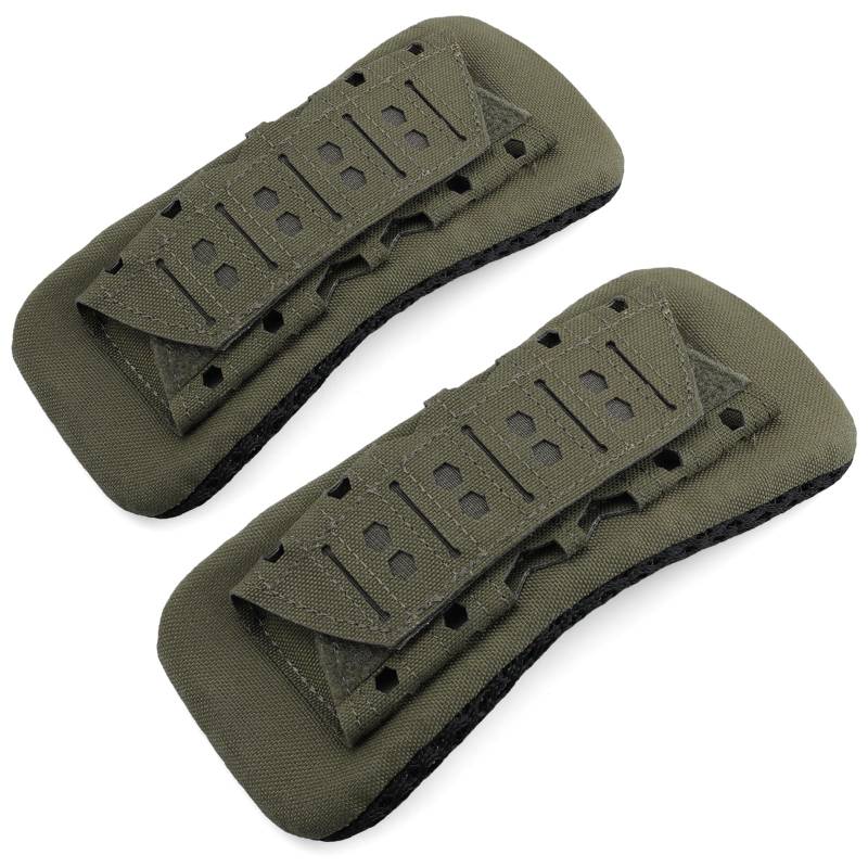 WYNEX Schultergurt Pad mit Vest Carrier, 2 Pack Rucksack Strap Cushion Pads Bag Strap Soft Mesh Pads mit taktischen Ausrüstung für Männer von WYNEX
