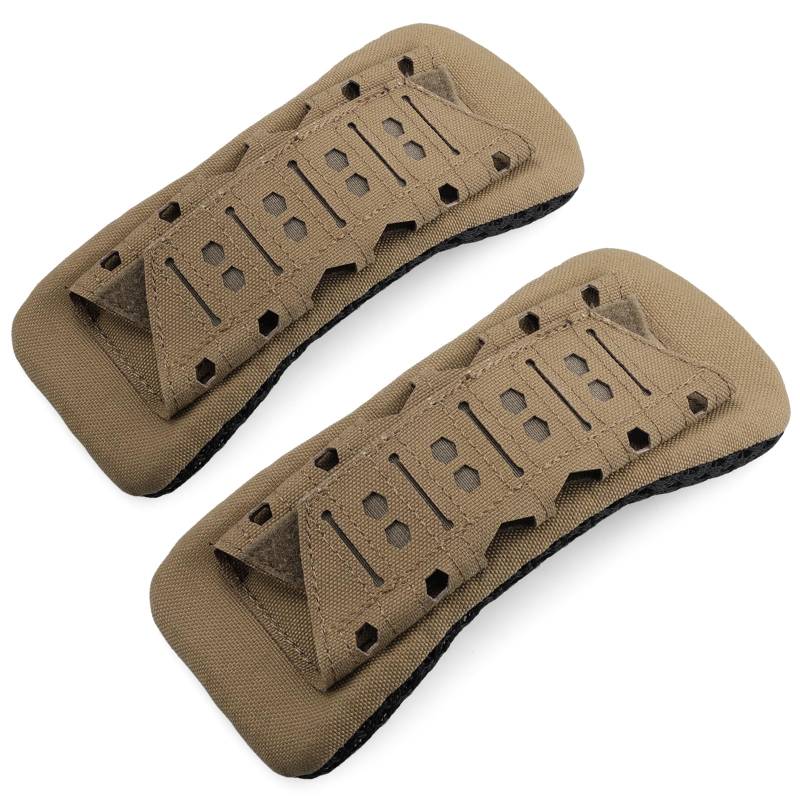 WYNEX Schultergurt Pad mit Vest Carrier, 2 Pack Rucksack Strap Cushion Pads Bag Strap Soft Mesh Pads mit taktischen Ausrüstung für Männer von WYNEX