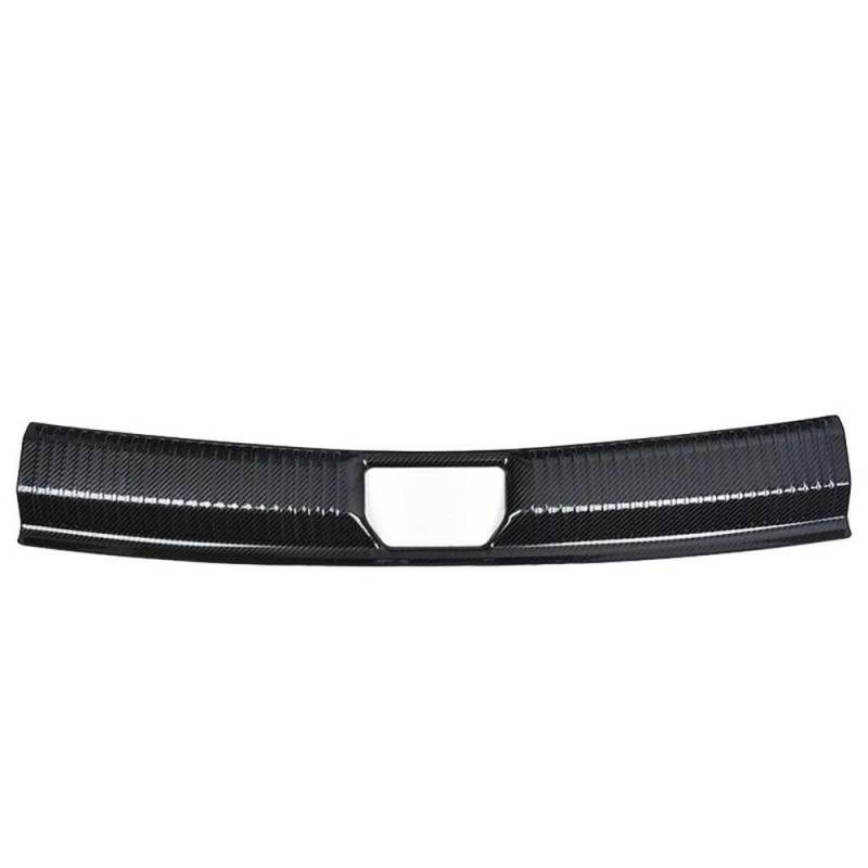 Für ID.4 2021 2022 Stahl Carbon Fiber Trunk Innen Stoßstange Schutz Tür Sill Schutz von WYNSTORE