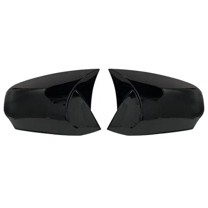 Für Renault Fluence 2011-2015 Auto Rück Seite Spiegel Abdeckung Kappe Tür Rückansicht Fall(Gloss Black) von WYNSTORE