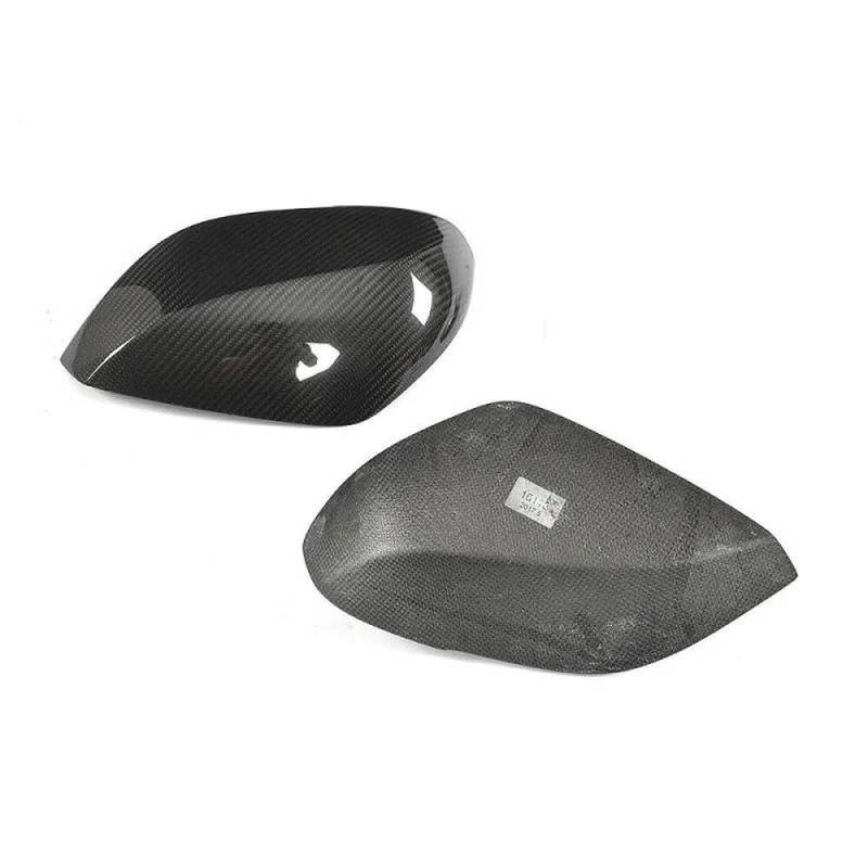 Real Carbon Fiber Seite Spiegel Abdeckung Kappe Für Infiniti Q50 Q50S Q60 QX30 Q70 2014-UP Hinzufügen Auf Stil von WYNSTORE