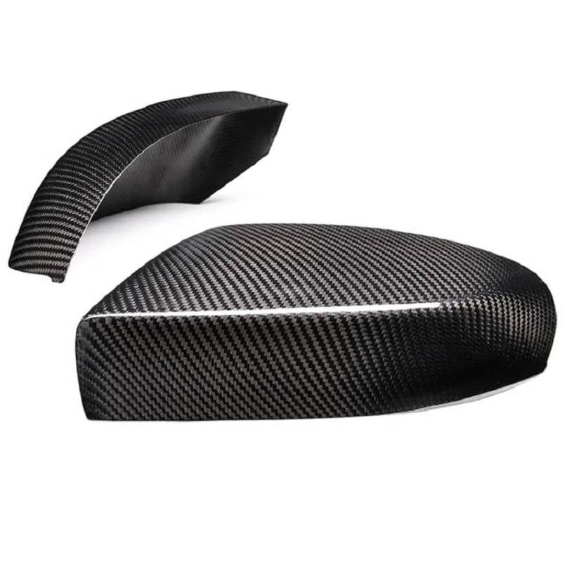 Trockene Spiegelabdeckung Aus Echtem Carbon Für Maserati Quattroporte Ghibli 2017–2020. Ersetzen Und Stil Hinzufügen.(Add on) von WYNSTORE