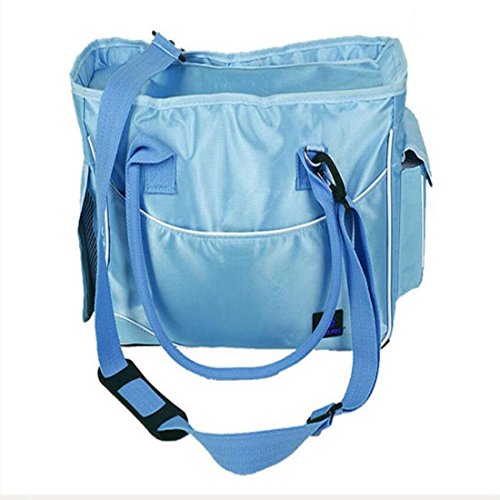 WYXIN Portable Pet Outdoor Single Schulter Handtasche Travel Sling Hund Katze Tragetasche , blue , l von WYXIN