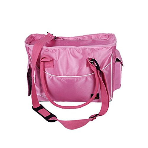 WYXIN Portable Pet Outdoor Single Schulter Handtasche Travel Sling Hund Katze Tragetasche , pink , s von WYXIN