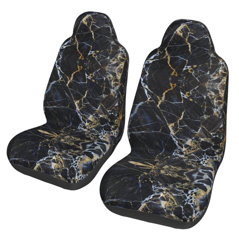 WYYDPPLK Autositzbezüge aus farbigem Marmor mit Volldruck-Design, strapazierfähiges Polyester-Material, einfach zu installieren und zu reinigen, universelle Passform für Autos, SUVs, LKWs von WYYDPPLK