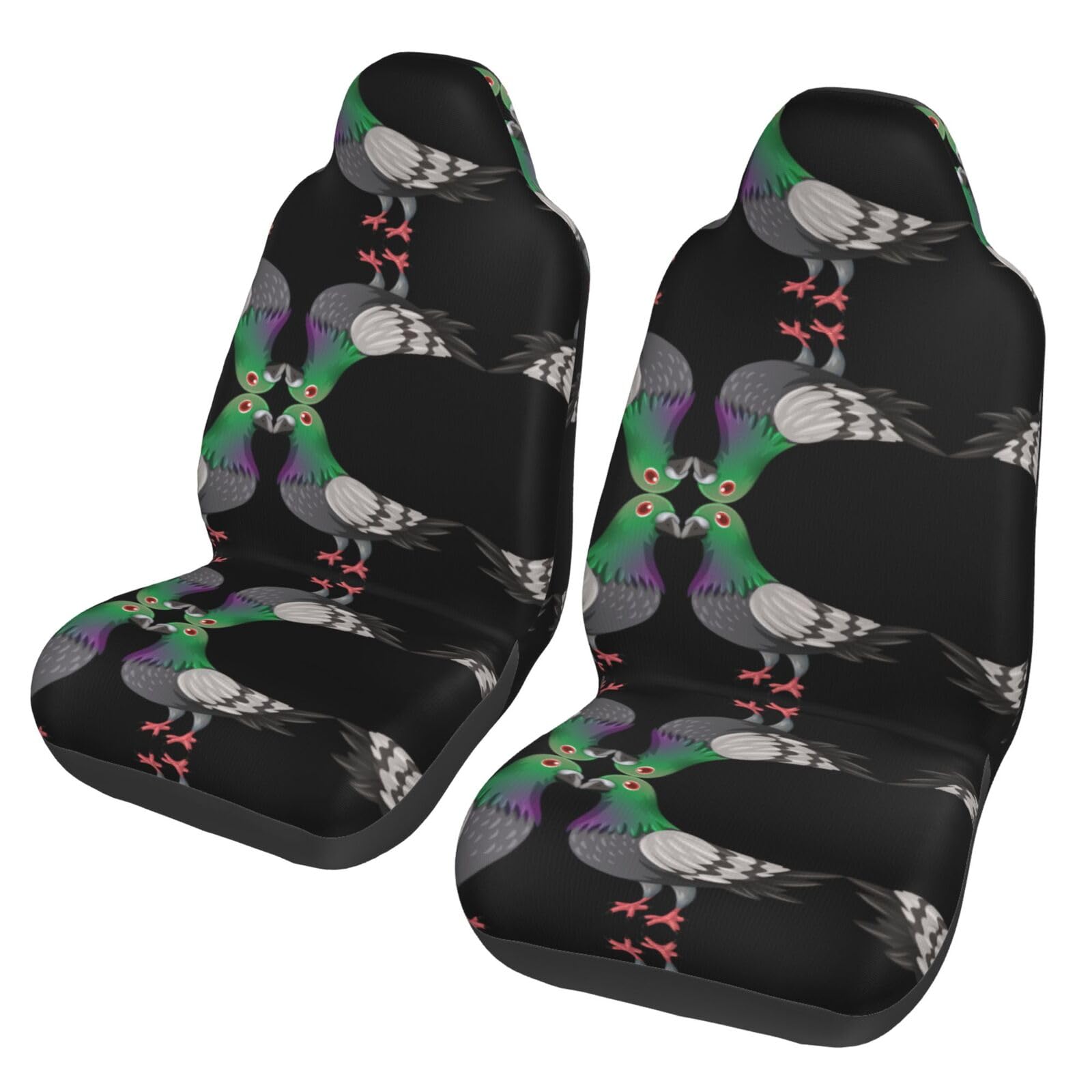 WYYDPPLK Autositzbezüge mit Cartoon-Tauben-Design, strapazierfähiges Polyester-Material, einfach zu installieren und zu reinigen, universelle Passform für Autos, SUVs, LKWs WYYDPPLK Autositzbezüge mit Cartoon-Tauben-Design, strapazierfähiges Polyester-Material, einfach zu installieren und zu reinigen, universelle Passform für Autos, SUVs, LKWs von WYYDPPLK