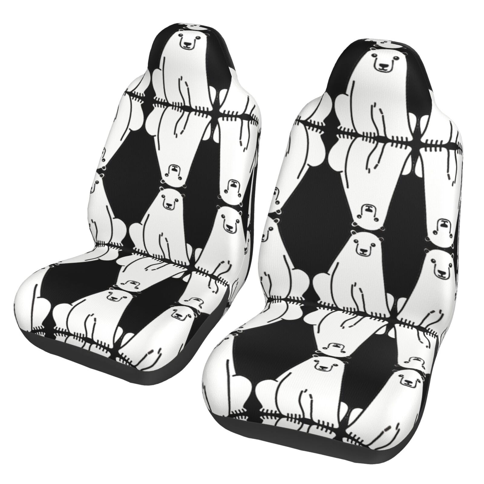 WYYDPPLK Eisbär-Autositzbezüge mit Volldruck-Design, strapazierfähiges Polyester-Material, einfach zu installieren und zu reinigen, universelle Passform für Autos, SUVs, LKWs WYYDPPLK Eisbär-Autositzbezüge mit Volldruck-Design, strapazierfähiges Polyester-Material, einfach zu installieren und zu reinigen, universelle Passform für Autos, SUVs, LKWs von WYYDPPLK