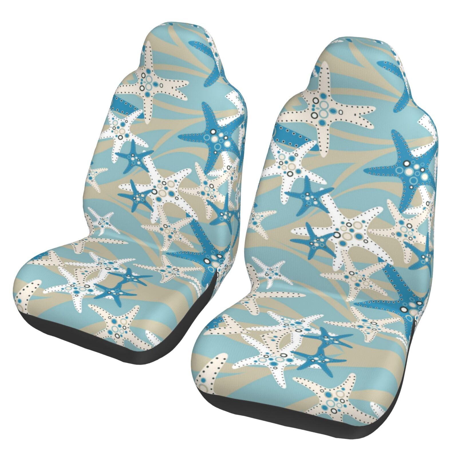 WYYDPPLK Schöne Seestern-Autositzbezüge mit Volldruck-Design, strapazierfähiges Polyester-Material, einfach zu installieren und zu reinigen, universelle Passform für Autos, SUVs, LKWs WYYDPPLK Schöne Seestern-Autositzbezüge mit Volldruck-Design, strapazierfähiges Polyester-Material, einfach zu installieren und zu reinigen, universelle Passform für Autos, SUVs, LKWs von WYYDPPLK