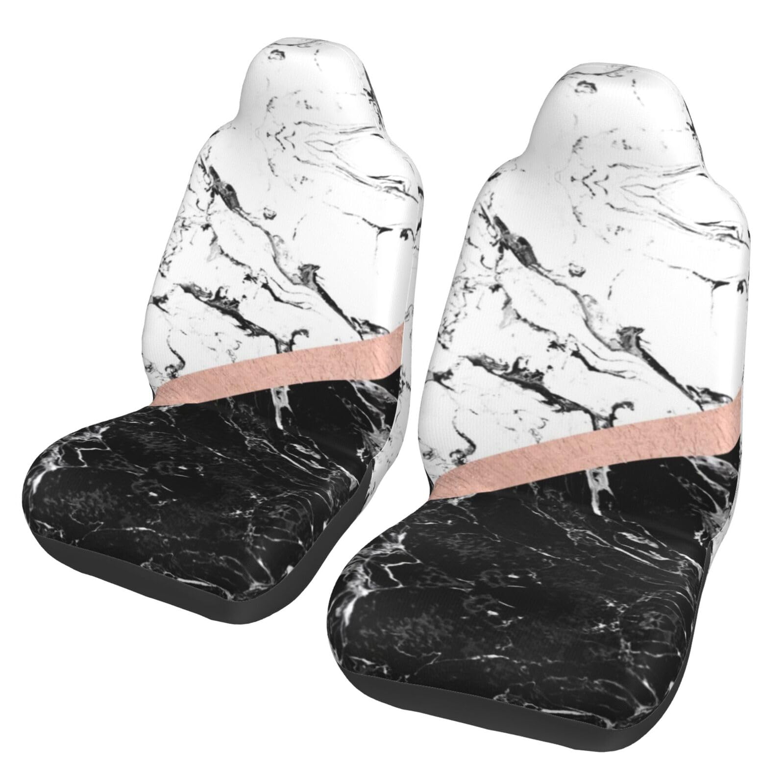 WYYDPPLK Schwarz-weiße Marmor-Sitzbezüge mit Volldruck-Design, strapazierfähiges Polyester-Material, einfach zu installieren und zu reinigen, universelle Passform für Autos, SUVs, LKWs WYYDPPLK Schwarz-weiße Marmor-Sitzbezüge mit Volldruck-Design, strapazierfähiges Polyester-Material, einfach zu installieren und zu reinigen, universelle Passform für Autos, SUVs, LKWs von WYYDPPLK