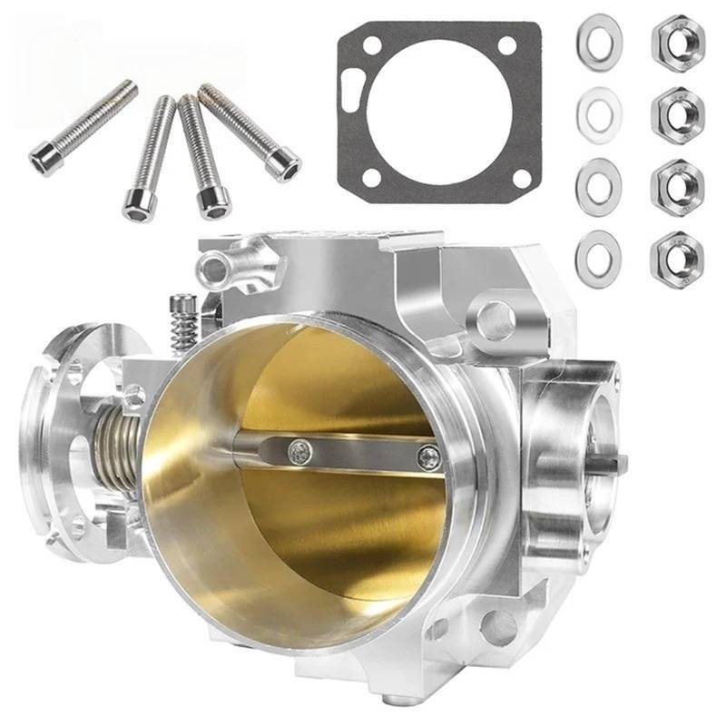 70 mm Hochleistungs-Renndrosselklappengehäuse for Ansaugkrümmer der K-Serie, kompatibel mit Honda, kompatibel mit Acura K-Serie K20, K24, K24A2, K20Z3 von WaLdor