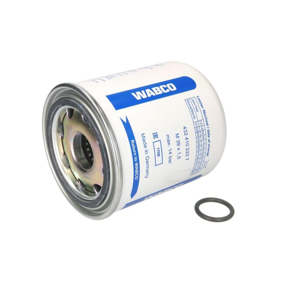 Lufttrocknerfilter WABCO 432 410 222 7 Lufttrocknerfilter WABCO 432 410 222 7 von Wabco