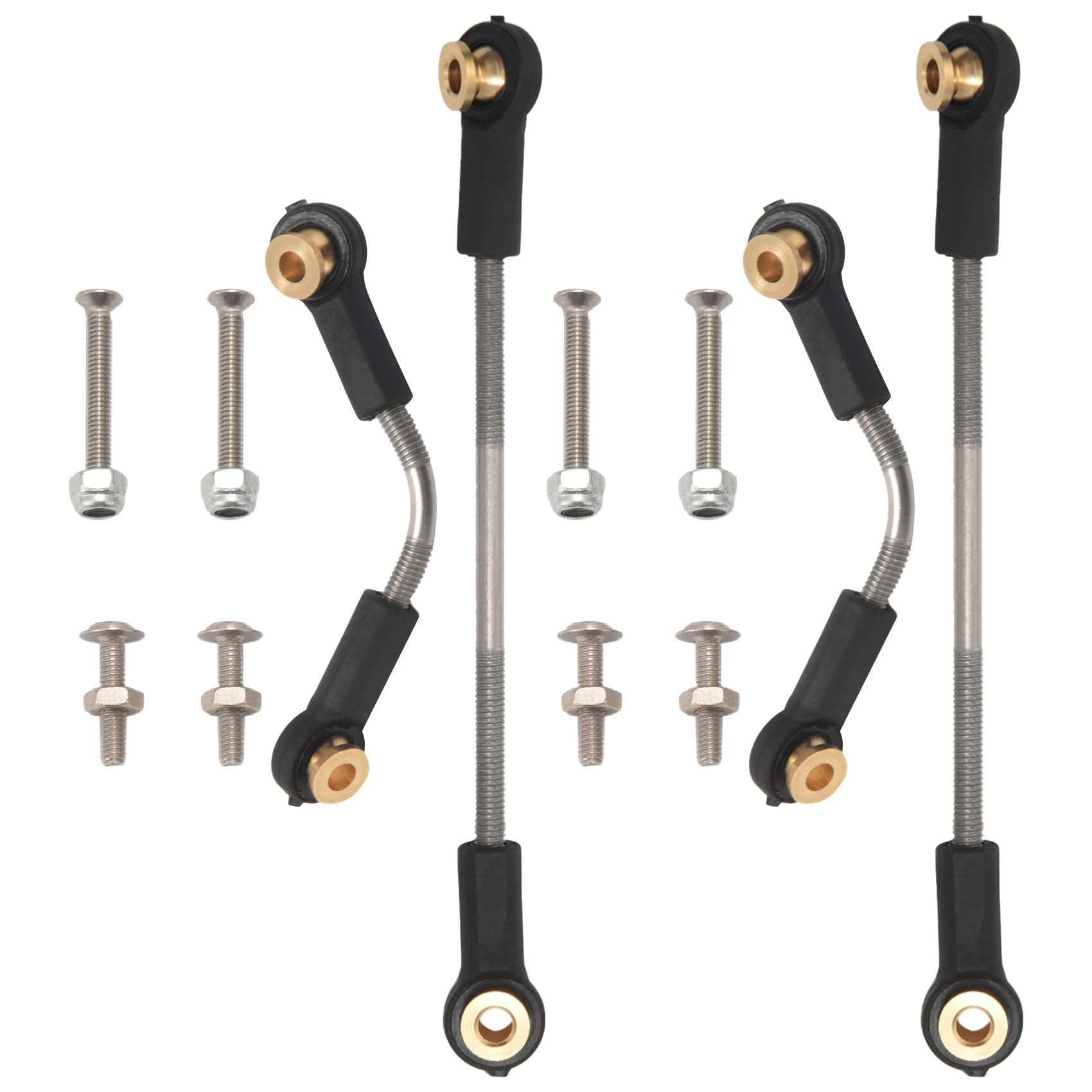 Wadakada 2 Set Lenken Stange Servo Stange Upgrade Teile für B14 B24 B16 B36 C14 C24 C44 1/16 RC Wadakada 2 Set Lenken Stange Servo Stange Upgrade Teile für B14 B24 B16 B36 C14 C24 C44 1/16 RC von Wadakada