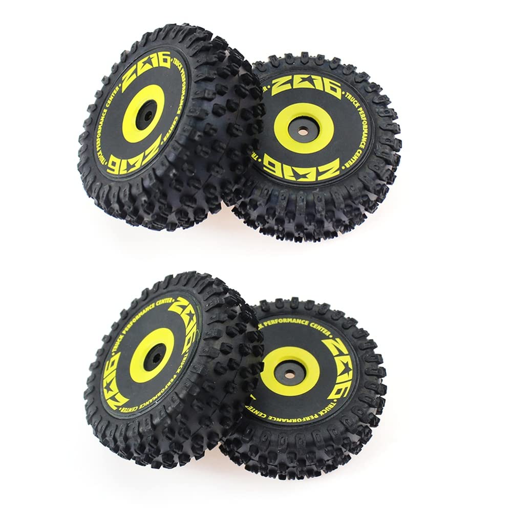 Wadakada 4 StüCke Vorder und Hinterradreifen für 144001 144010 124016 124017 RC Auto Upgrade Teile Teile ZubehöR Wadakada 4 StüCke Vorder und Hinterradreifen für 144001 144010 124016 124017 RC Auto Upgrade Teile Teile ZubehöR von Wadakada