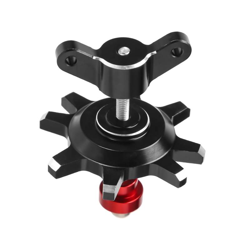 Wadakada Neues CNC Metallisch Reifen/Demontage Hilfs Werkzeug für 1/10 RC Crawler Auto 1,9 2,2 Perlenverschluss Rad,Schwarz von Wadakada