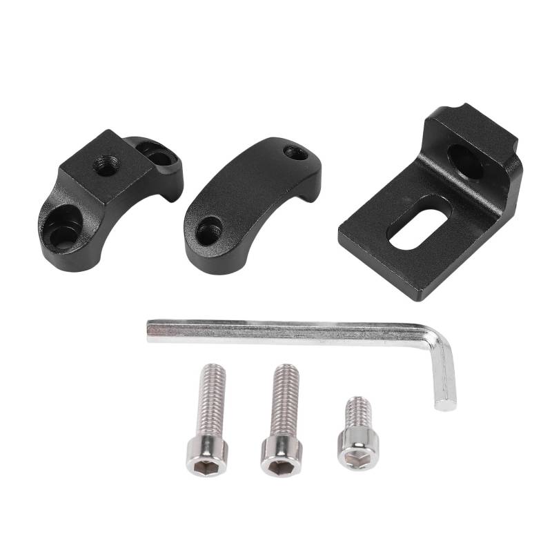 Wadakada TG80 Scheinwerfer-Festregal Lenker 22Mm 7/8 Motorrad Scheinwerfer Halterung Scheinwerfer Halterung Rohr Schelle für Cafe Racer Chopper von Wadakada