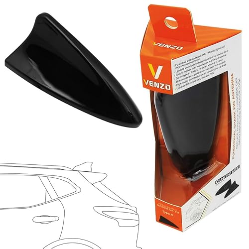 Venzo 1522091 Antennen, schwarz von VENZO