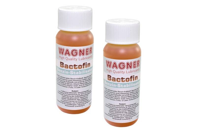 Bactofin Benzin Stabilisator Tankrostschutz 2 Stück á 100 ml von Wagner Spezialschmierstoffe