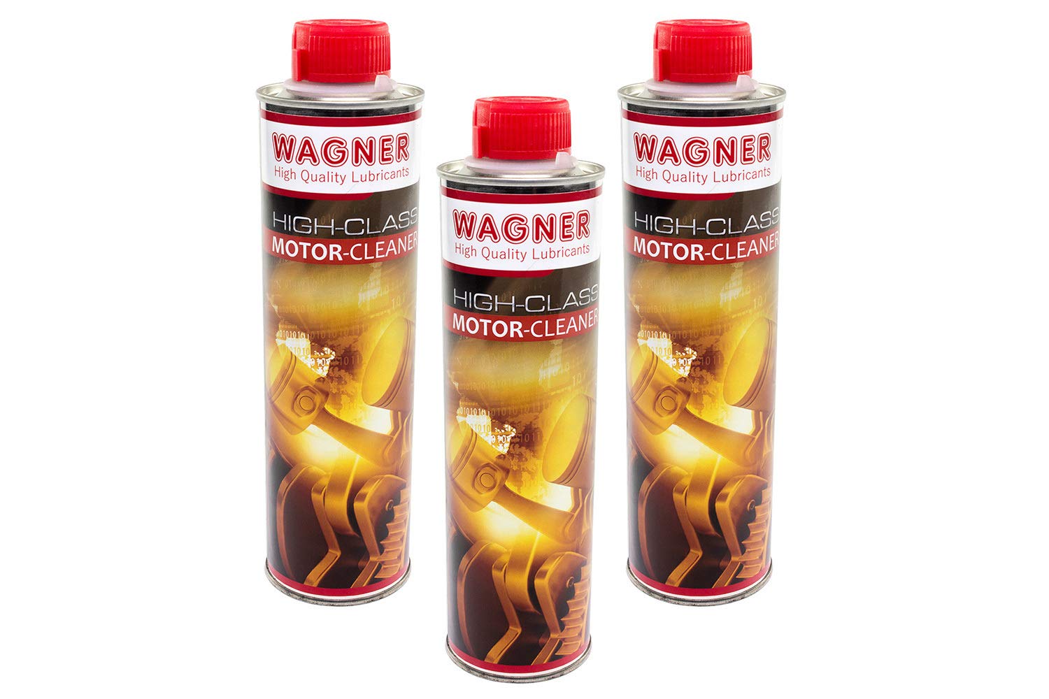 Motor Cleaner Öl- und Schmierkreislaufreinigung WAGNER 3 X 400 ml von Wagner Spezialschmierstoffe