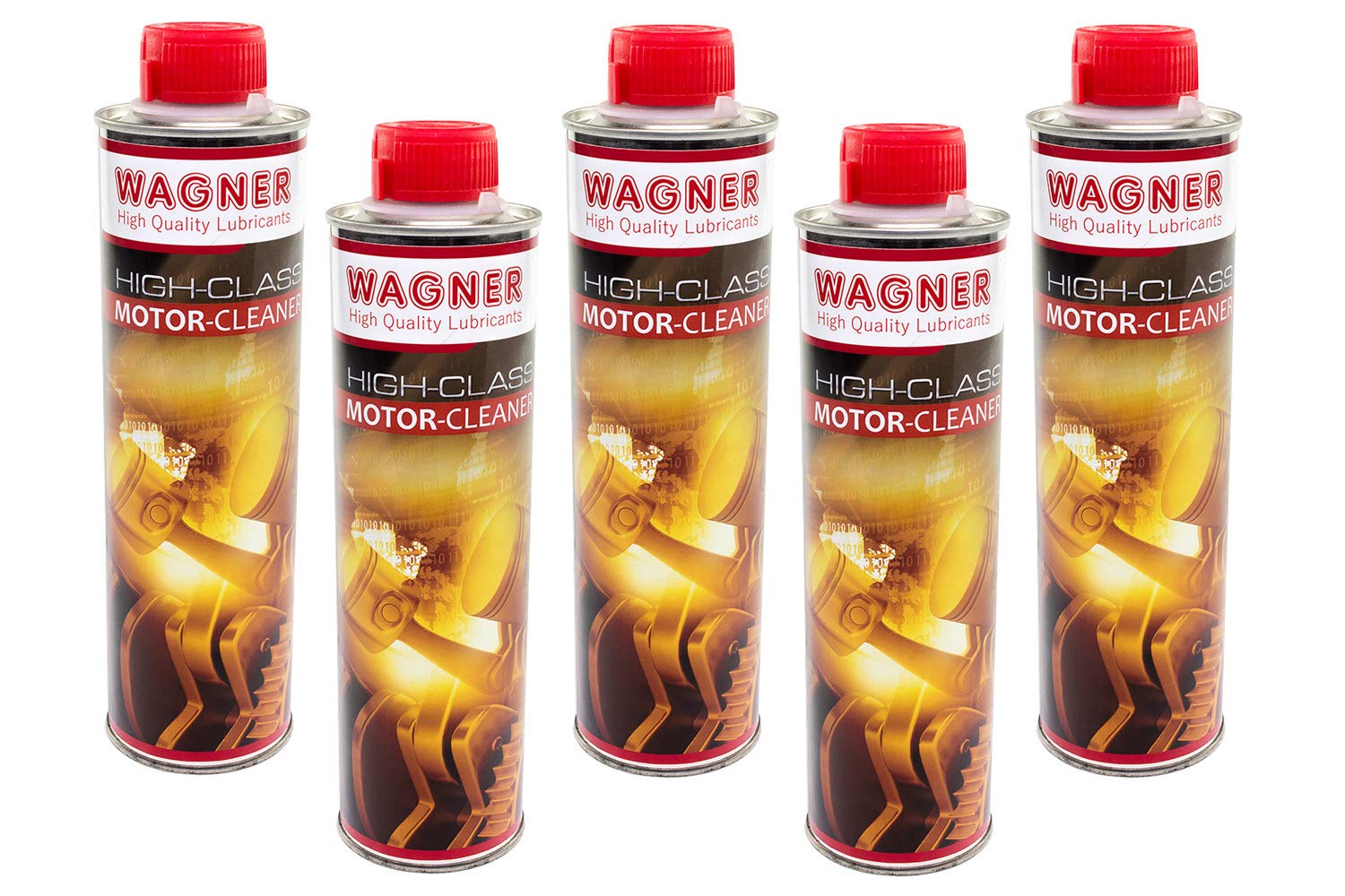 Motor Cleaner Öl- und Schmierkreislaufreinigung WAGNER 5 X 400 ml von Wagner Spezialschmierstoffe