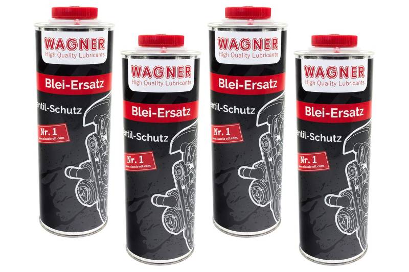 WAGNER Blei Ersatz Bleiersatz 4 Liter Zusatz Kraftstoff Additiv Benzin lead fuel von Wagner Spezialschmierstoffe