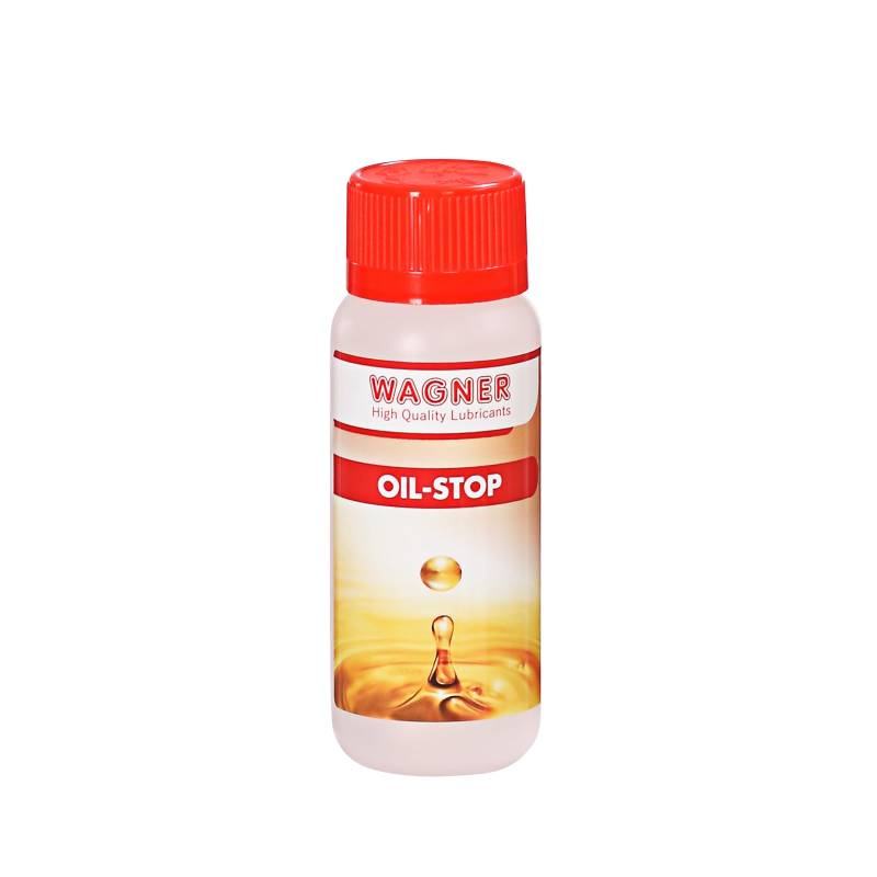 Wagner Oil Stop - Öl Additiv für Gas-,Otto-&Dieselmotoren,Differentiale,Hydraulik,Schalt-&Automatikgetriebe | Ölverlust Stop & Dichtungsregenerator für Turbo, DPF & Katalysator | Öl Stop 100 ml von Wagner