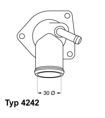 Thermostat, Kühlmittel Wahler 4242.92D Thermostat, Kühlmittel Wahler 4242.92D von Wahler