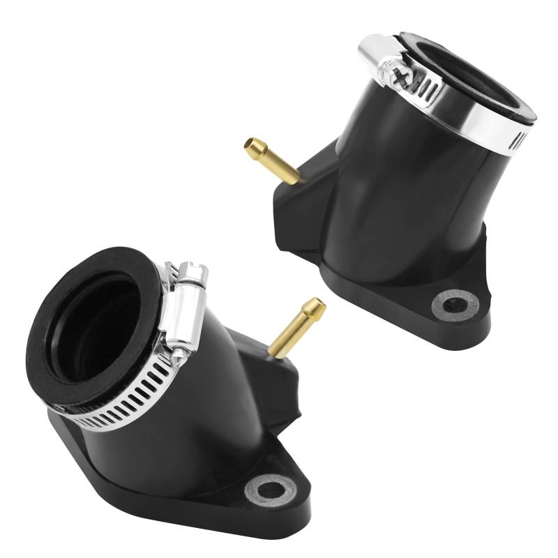 Wai Danie 2Pcs Vergaser Ansaugung Vergaser Schnittstelle Luft Joint Boot Connector Adapter,Ansaugkrümmer Halterung Boot,Kompatibel mit Yamaha XVS650,V-Star,4TR-13586-01-00, 4TR-13596-01-00 von Wai Danie