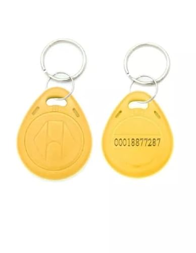Waizmann.IDeaS® 1x GELB RFID 125Khz Transponder KeyFob Token Chip Schlüsselanhänger Zutrittskontrolle von Waizmann.IDeaS