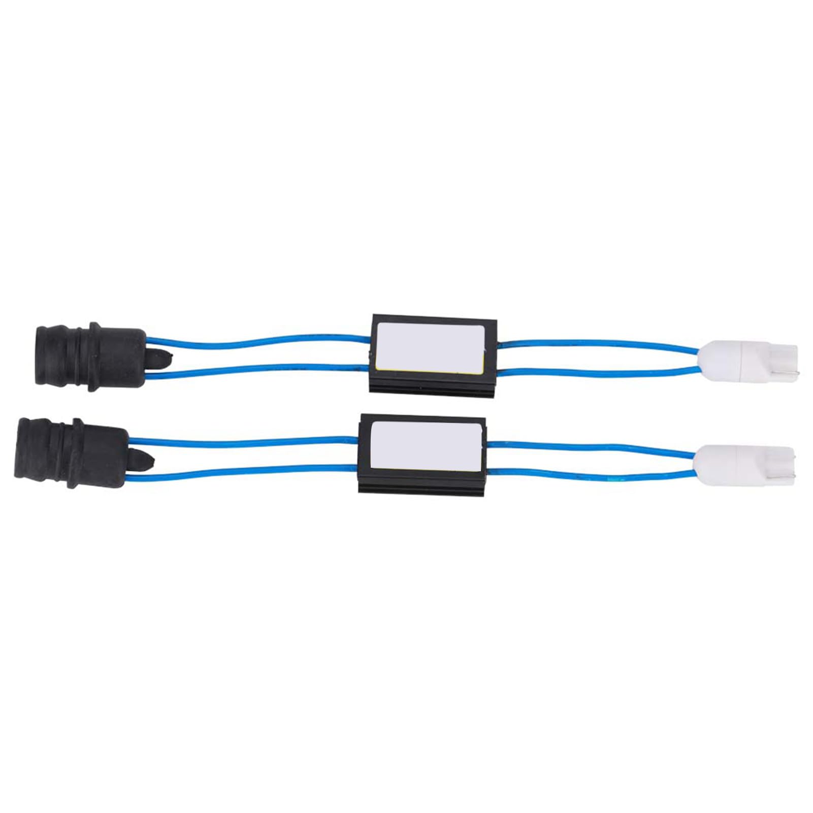 LED-Decoder, 2 Stück T10-Decodergerät, Anti-Flicker-Krebs-Fehlerwiderstände, Scheinwerfer-Fehler-Decoder-Adapter, Auto-Lastwiderstand-Decoder LED-Decoder, 2 Stück T10-Decodergerät, Anti-Flicker-Krebs-Fehlerwiderstände, Scheinwerfer-Fehler-Decoder-Adapter, Auto-Lastwiderstand-Decoder von Wakects