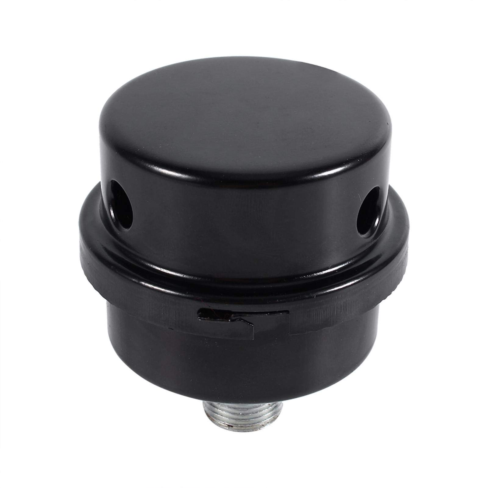 Luftkompressor Filter, Luftkompressor Schalldämpfer Gewinde schwarz Metall Ansaugfilter Schalldämpfer Filter 3/8"16mm Luftkompressor Filter, Luftkompressor Schalldämpfer Gewinde schwarz Metall Ansaugfilter Schalldämpfer Filter 3/8"16mm von Walfront