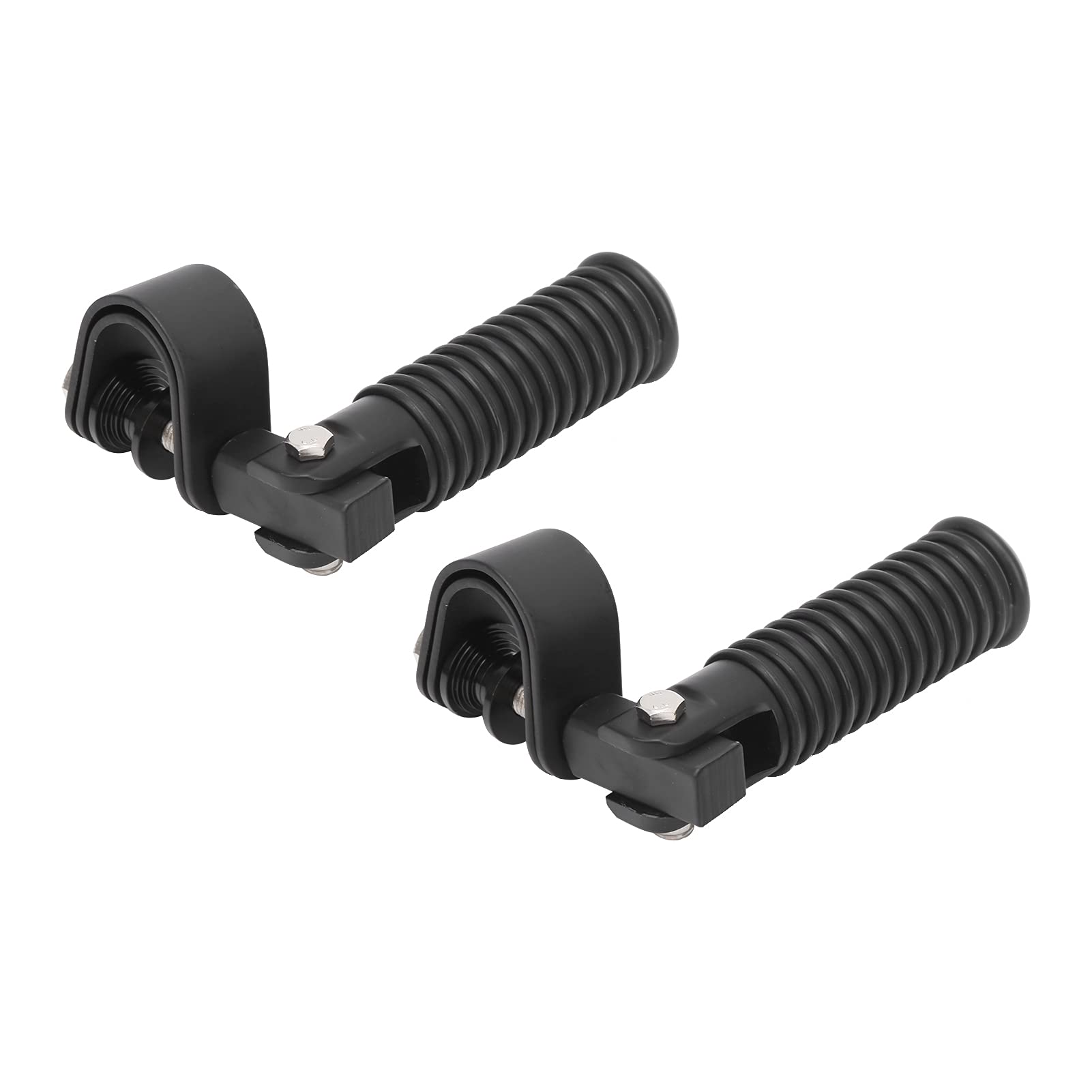 PowersportVehiclefootrest Heck Stoßfänger Diffusor mit Schwarzem Glanz -ABS -Kunststoff für Erhöhte Stabilität und Aerodynamik. Geeignet für 26 Mm-31 Mm Schutzstabe Allgemeinzweck (BLACK) von Walfront