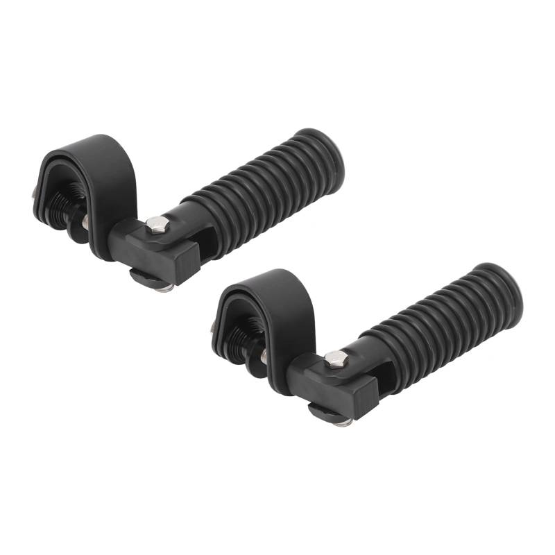 PowersportVehiclefootrest Heck Stoßfänger Diffusor mit Schwarzem Glanz -ABS -Kunststoff für Erhöhte Stabilität und Aerodynamik. Geeignet für 26 Mm-31 Mm Schutzstabe Allgemeinzweck (BLACK) von Walfront