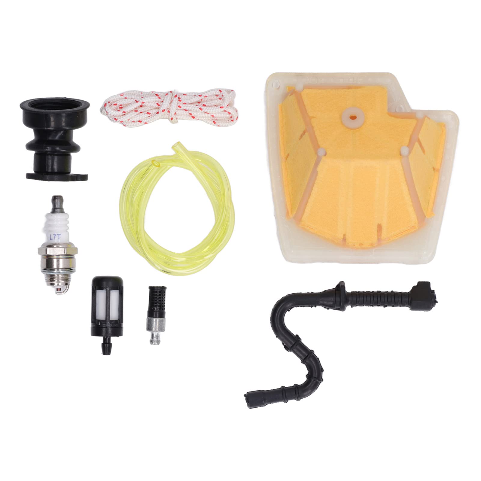 Zündkerzen-Kraftstofffilter-Kit Trimmer-Zubehör Luftfilter-Kraftstoffleitungs-Kit für Stihl MS270 MS280 Kettensägen-Vergaser-Teile von Walfront