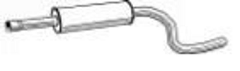 WALKER Mittelschalldämpfer AUDI 23167 8Z0254500KX MSD WALKER Mittelschalldämpfer AUDI 23167 8Z0254500KX MSD von Walker
