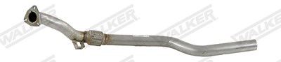 Walker Abgasrohr [Hersteller-Nr. 02962] für Audi, Skoda, VW von Walker