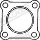 Walker Dichtung, Abgasrohr [Hersteller-Nr. 80790] für Chrysler, Dodge, Volvo, VW von Walker