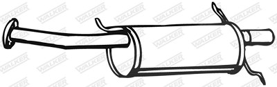 Walker Endschalldämpfer [Hersteller-Nr. 17822] für Mazda von Walker