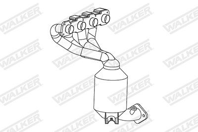 Walker Katalysator [Hersteller-Nr. 28874] für BMW von Walker