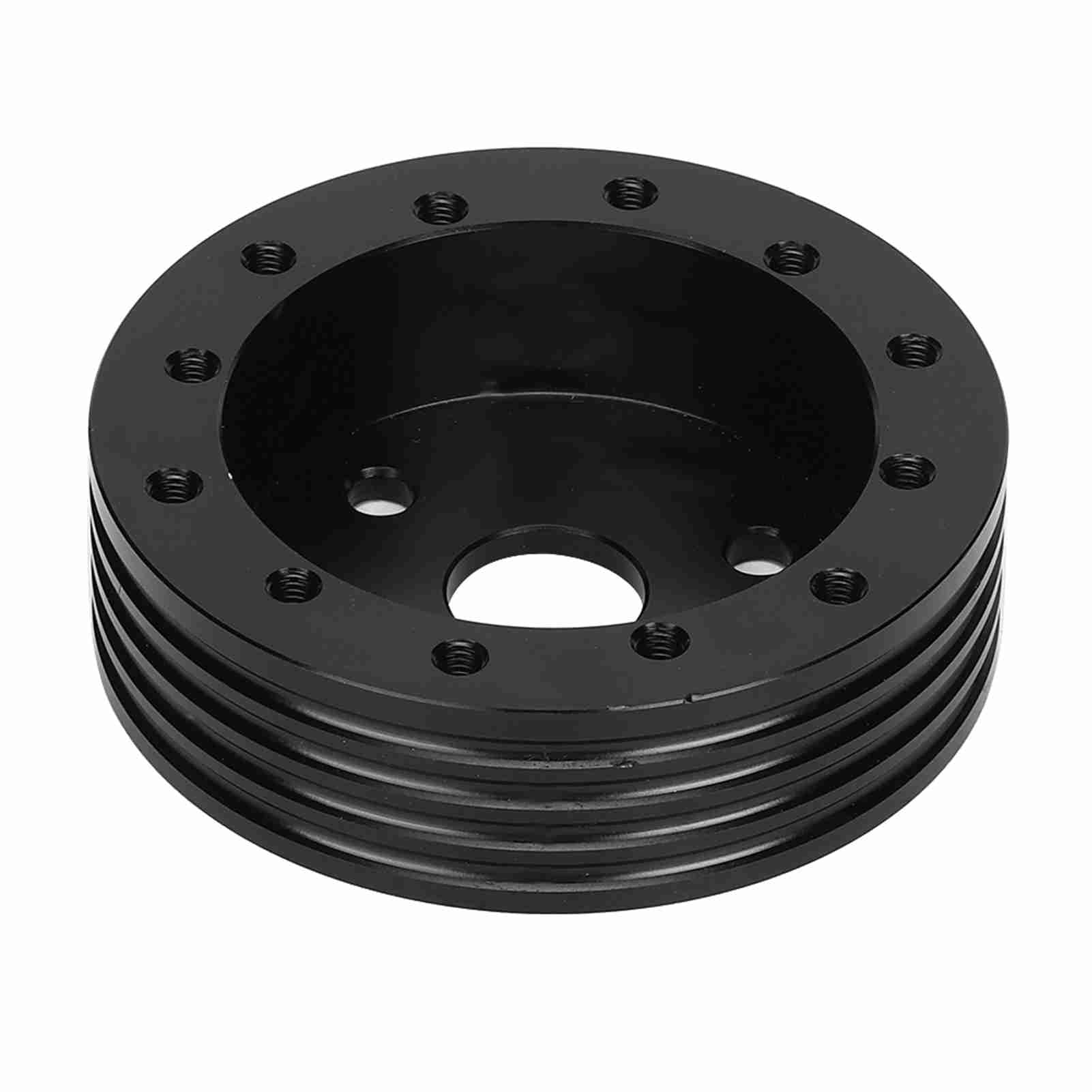 1-Zoll-Lenkrad-Abstandshalter, Passend für 5-Loch-6-Loch-, Professionelle Herstellung, Exquisite Verarbeitung (Schwarz) von Walmeck