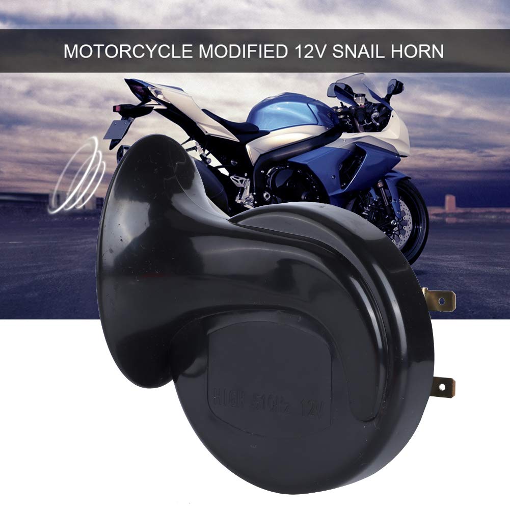 110 DB Loud Motorcycle Snail Horn, DC 12V Universal Fit, Reines Kupferterminal, Schneckenform -Design, Einfach Installieren, Lauter Sprachlautsprecher mit, für 110 DB Loud Motorcycle Snail Horn, DC 12V Universal Fit, Reines Kupferterminal, Schneckenform -Design, Einfach Installieren, Lauter Sprachlautsprecher mit, für von Walmeck