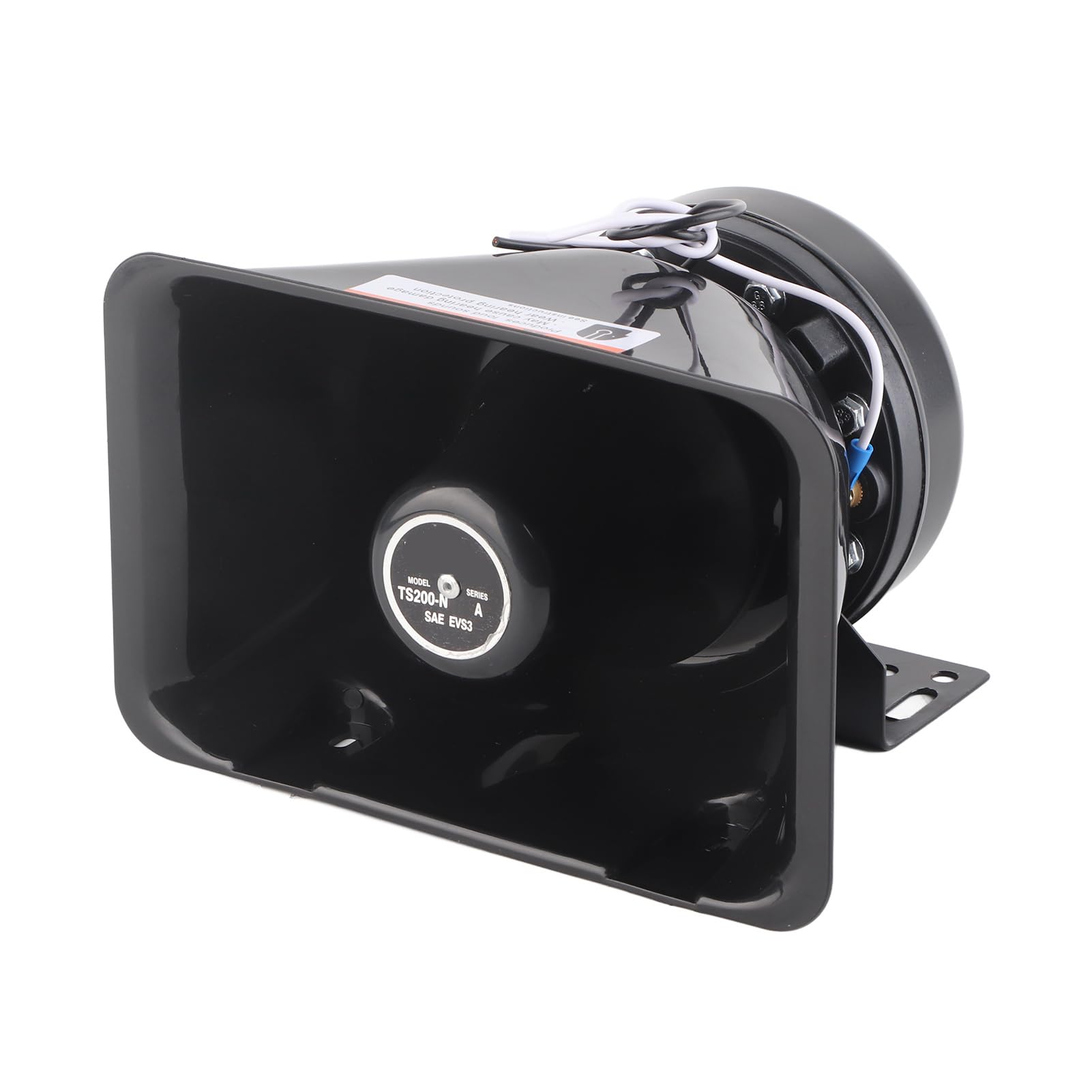 200W Super Lautes Universal Car Warning Alarm Horn Sprecher, Bestehend aus Hochwertiger Stahl und Bauchmuskeln für Elektronische Hörner, Brillante Kompatibilität, Einfach zu 200W Super Lautes Universal Car Warning Alarm Horn Sprecher, Bestehend aus Hochwertiger Stahl und Bauchmuskeln für Elektronische Hörner, Brillante Kompatibilität, Einfach zu von Walmeck