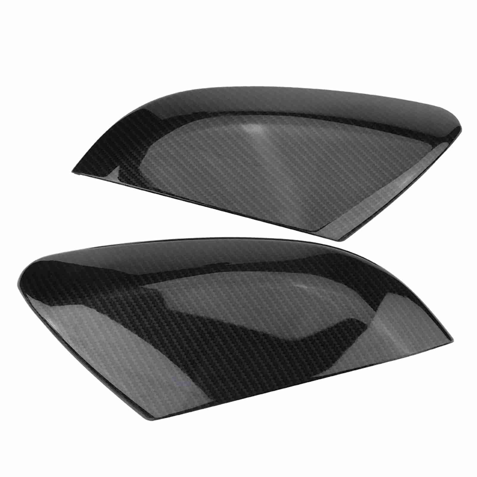 ABS-Kunststoff-Rückspiegel-Abdeckkappen für Limousinen Coupé 2016-2019, Seitenspiegelabdeckung, Hell &, 2pcs Schwarz Verchromt, Einfach zu Installieren mit Brand New ABS-Kunststoff-Rückspiegel-Abdeckkappen für Limousinen Coupé 2016-2019, Seitenspiegelabdeckung, Hell &, 2pcs Schwarz Verchromt, Einfach zu Installieren mit Brand New von Walmeck