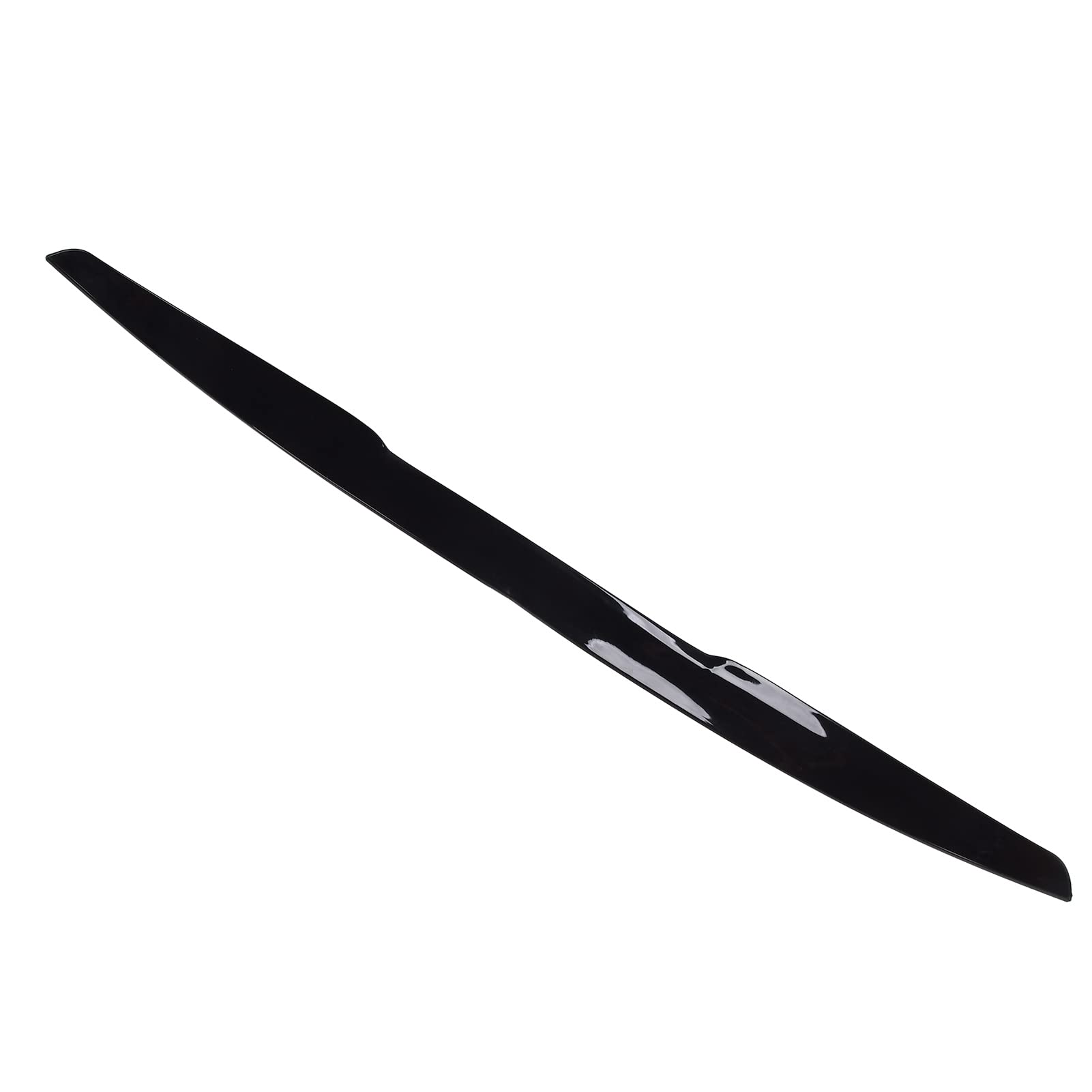 Universelle Glänzende Schwarze Kofferdach-Trimmkautschukspoilerlippe, Hochgeschwindigkeitsstabilität Wind mit Spur Inspiriertem Look, Einfache DIY-Installation Universal für Auto Universelle Glänzende Schwarze Kofferdach-Trimmkautschukspoilerlippe, Hochgeschwindigkeitsstabilität Wind mit Spur Inspiriertem Look, Einfache DIY-Installation Universal für Auto von Walmeck