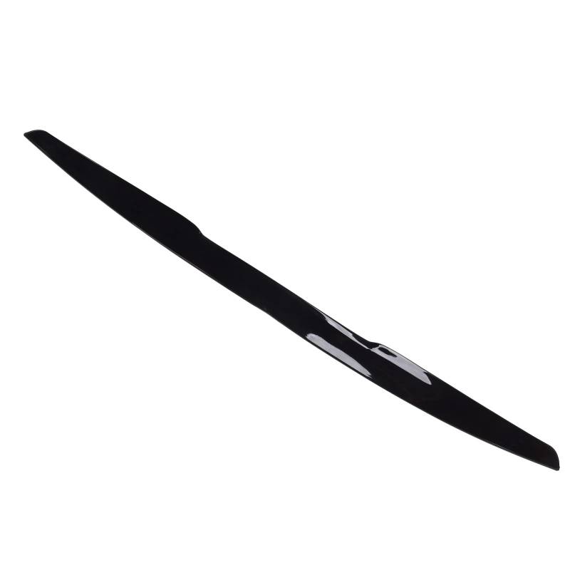 Universelle Glänzende Schwarze Kofferdach-Trimmkautschukspoilerlippe, Hochgeschwindigkeitsstabilität Wind mit Spur Inspiriertem Look, Einfache DIY-Installation Universal für Auto von Walmeck