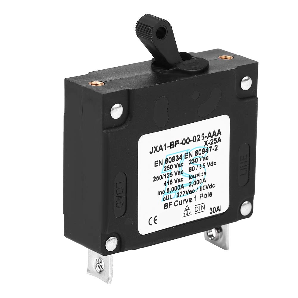 Walmeck Mini -Leistungsschalter, 15A 20A 25A 30A DC/Wechselstromhandbuch EIN/Aus -Schalter Reset Switch Sicherheit, Feuerfestes ABS -Material Design, Überlastschutz, Kurzschlussschutz Walmeck Mini -Leistungsschalter, 15A 20A 25A 30A DC/Wechselstromhandbuch EIN/Aus -Schalter Reset Switch Sicherheit, Feuerfestes ABS -Material Design, Überlastschutz, Kurzschlussschutz von Walmeck