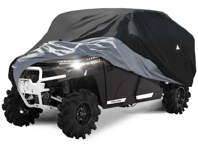 Walser Abdeckplane Quad All Weather, Quad Abdeckplane wasserdicht, Quad Garage, Quad Zubehör, UV-beständige Quad Abdeckplane auch für E Quad, Quad Plane, wetterfeste Abdeckung Plane schwarz L von Walser